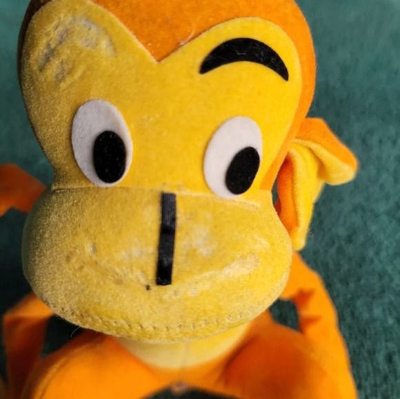 Vintage Dream Pet Orange and  Yellow Monkey - Picture 5 of 13